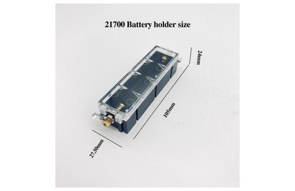 DIY 21700 Battery Holder SIZE