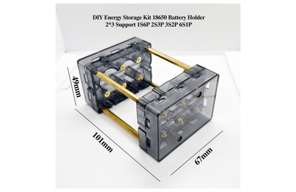 18650 Battery Holder Energy Storage SIZE