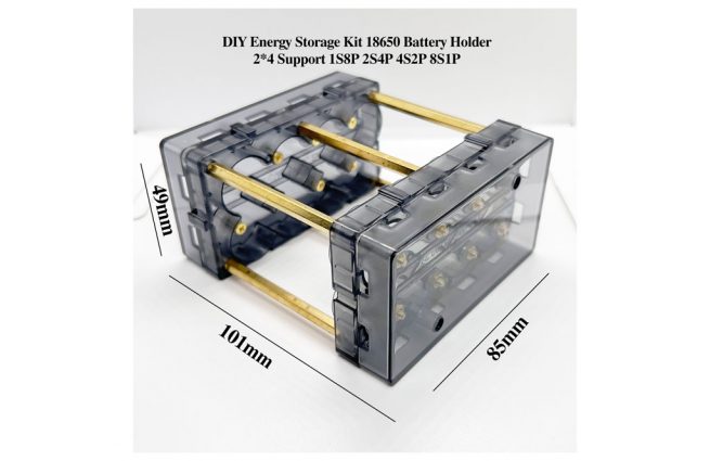 18650 Battery Holder Energy Storage SIZE