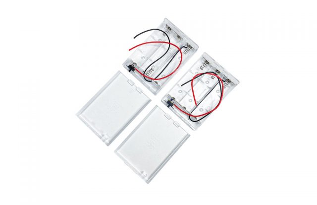 2Pcs 18650 Battery Storage Case