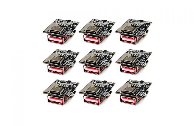 9pcs 18650&21700 PD18W Charging Board