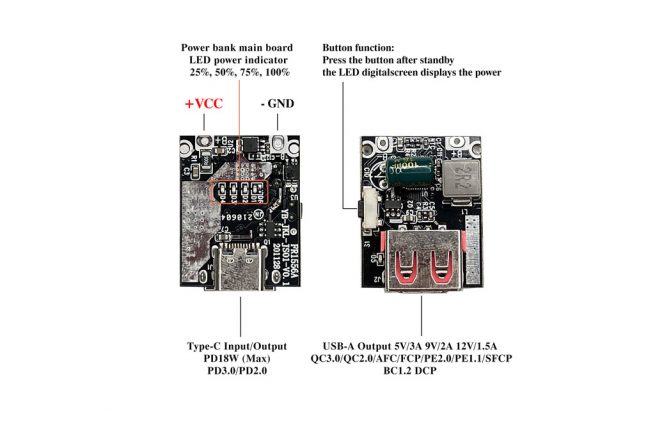 Battery Charger Board detail