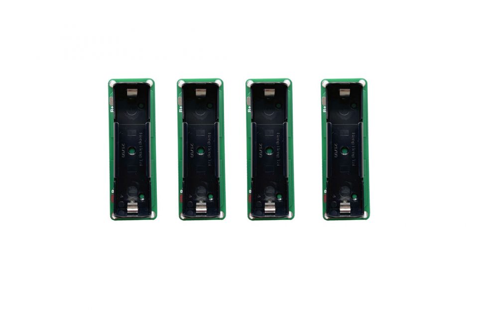 1Slot 21700 Battery Holder with PCB