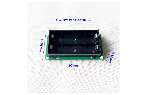 21700 battery holder Size