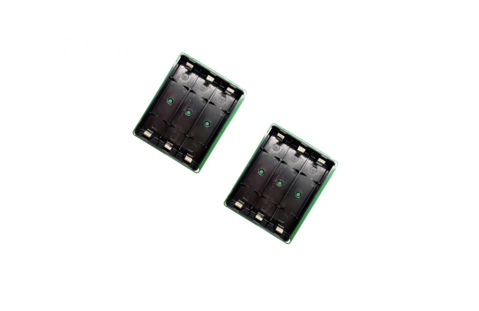 2Pcs 3 Slots with PCB 21700 Battery Holder