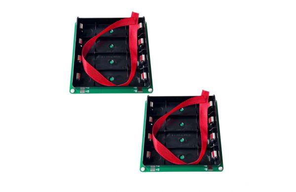 2Pcs 4 Slots with PCB 21700 Battery Holder