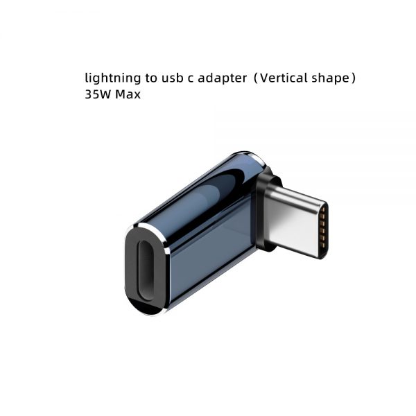 lightning to usb c adapter,35W Max（Vertical shape）